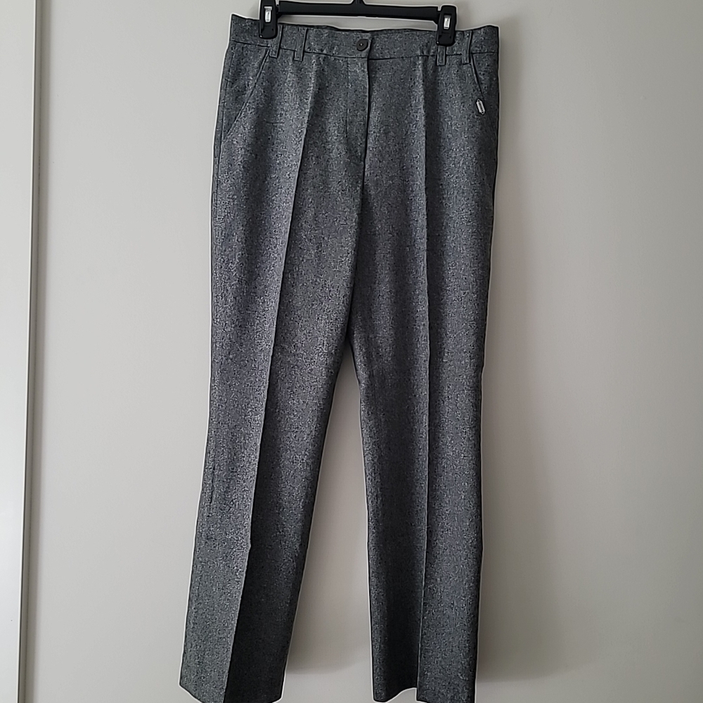 Kurt Geiger Charcoal Straight Leg Pants Size 12